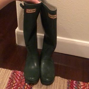 Hunter rain boots